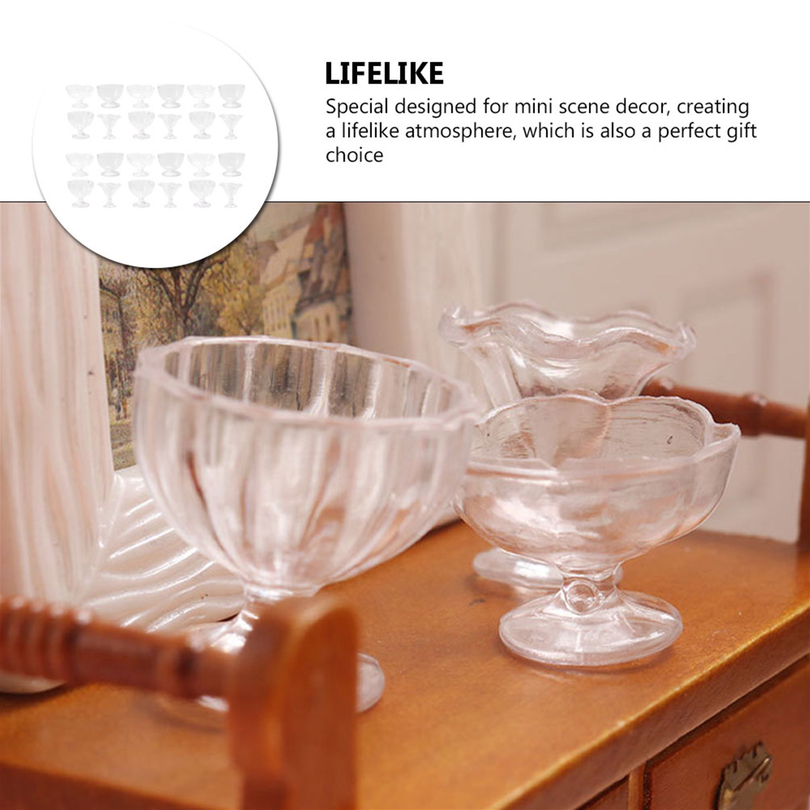 24Pcs Miniature Cups Mini Ice  - Coffee Tea & Jane ulasan dan harga