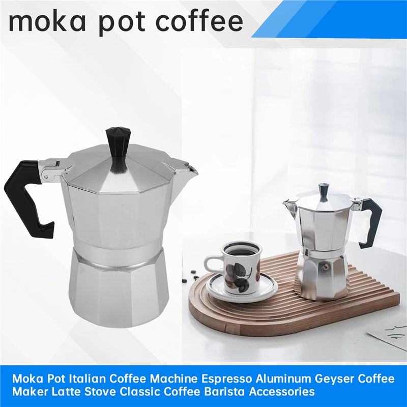 A92P Moka Pot Italian Coffee M - Moka Pot Stove ulasan dan harga