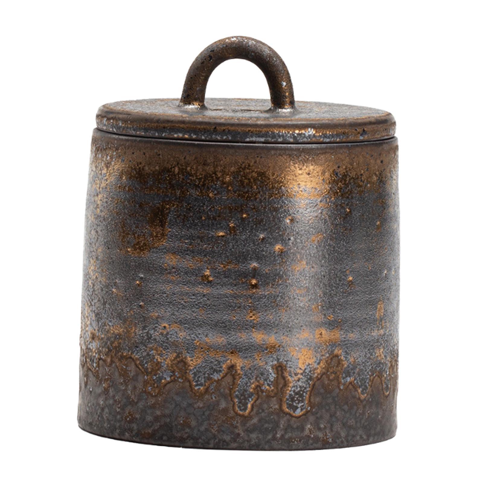 Ceramic Tea Canister with Airt - Coffee Tea Sugar ulasan dan harga