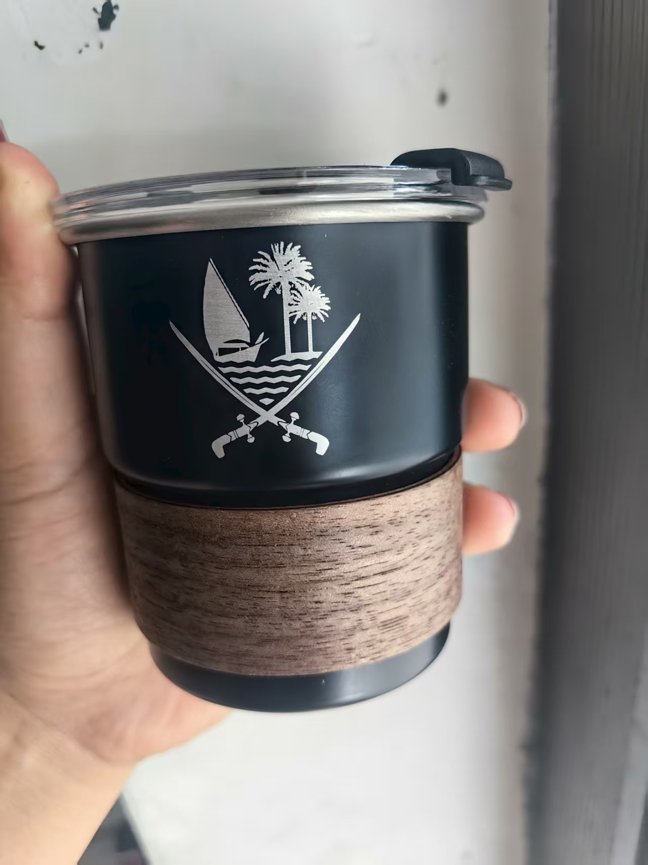 new coffee mug  with logo .cus - Coffee Tea Name ulasan dan harga