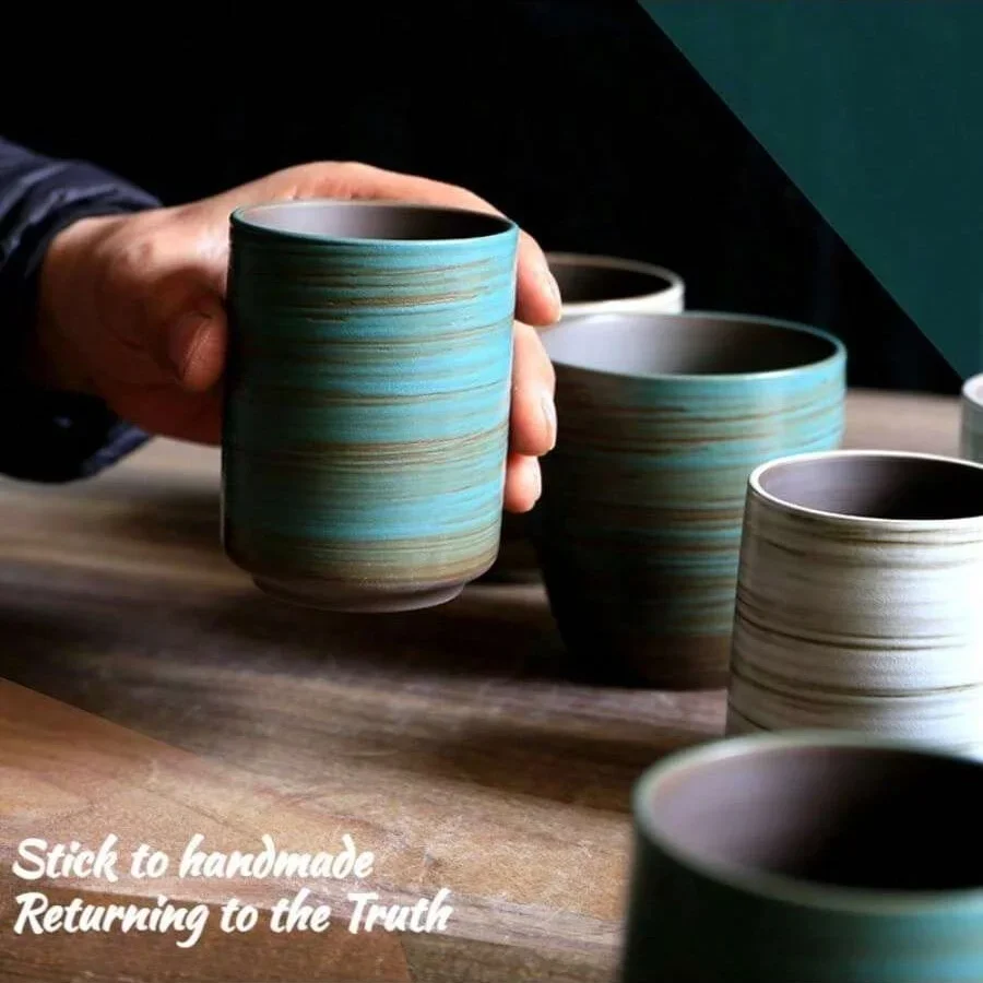 Hand-Painted Crackle Glaze Sto - Xbloom Coffee Tea ulasan dan harga