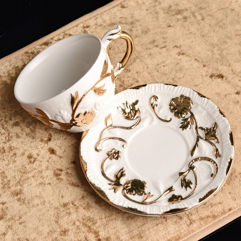 Villari Style Raised Relief Go - Coffee Tea And Sugar Set ulasan dan harga